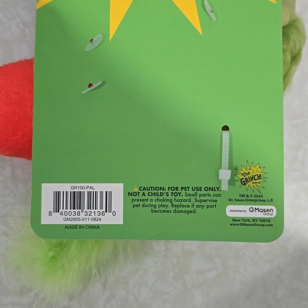 Grinch Christmas Cat Toys‎ NWT